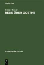 Rede UEber Goethe