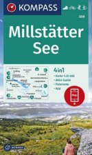 KOMPASS Wanderkarte Millstätter See 1:25 000