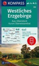 KV WK 806 Westliches Erzgebirge/Aue/Eibenstock/Kurort Oberwiesenthal 1:50 000