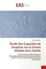 Etude des Capacites de Sorption sur la Forme Globale d'un Textile