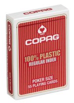 Karty do gry Copag 100% plastic Regular index