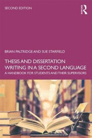 Thesis and Dissertation Writing in a Second Language