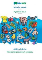 BABADADA, latviesu valoda - Russian (in cyrillic script), Attēlu vārdnīca - visual dictionary (in cyrillic script)