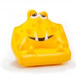 Bookmonster Air Sammy - gelb - Lesekissen