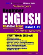 Preston Lee's Beginner English with Workbook Section Lesson 1 - 20 for French Speakers