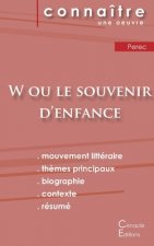 Fiche de lecture W ou le Souvenir d'enfance de Perec (Analyse litteraire de reference et resume complet)