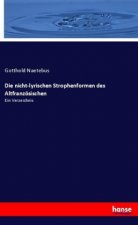 Die nicht-lyrischen Strophenformen des Altfranzösischen