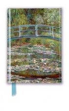 Claude Monet: Bridge over a Pond of Water Lilies (Foiled Pocket Journal)