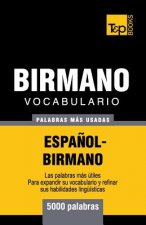 Vocabulario Espanol-Birmano - 5000 palabras mas usadas