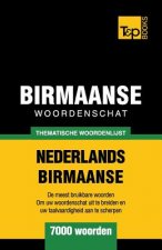 Thematische woordenschat Nederlands-Birmaans - 7000 woorden