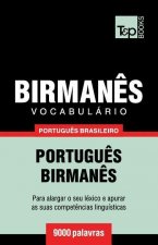 Vocabulario Portugues Brasileiro-Birmanes - 9000 palavras