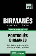 Vocabulario Portugues Brasileiro-Birmanes - 7000 palavras