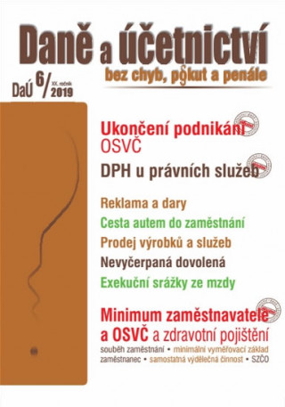 Dane, účtovníctvo, odvody bez chýb, pokút a penále 2/2020