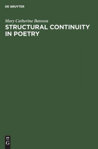 Structural continuity in poetry