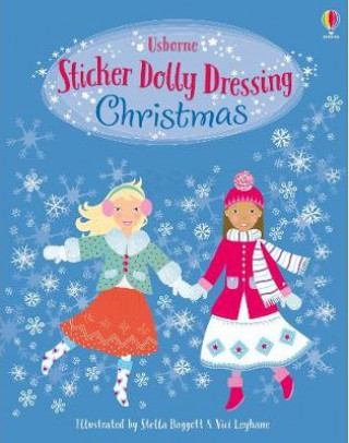 Sticker Dolly Dressing Christmas (Leonie Pratt)(Miękka)