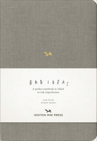 Notebook For Bad Ideas - Grey/plain (Hoxton Mini Press)(Diár)