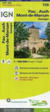 Pau.Auch.Mont-de-Marsan 1:100 000