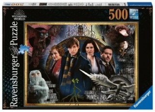 Puzzle 500 Harry Potter Fantastyczne zwierzęta