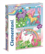 Puzzle Supercolor I Believe in Unicorns 2x20