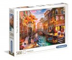 Puzzle High Quality Collection Sunset over Venice 500