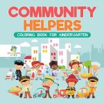 Community Helpers Coloring Book for Kindergarten