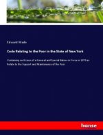 Code Relating to the Poor in the State of New York