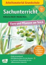 Arbeitsmaterial Grundschule. Sachunterricht. Tiere und Pflanzen am Teich.