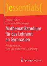 Mathematikstudium Fur Das Lehramt an Gymnasien