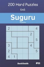 Suguru Puzzles - 200 Hard Puzzles 6x6 Vol.11