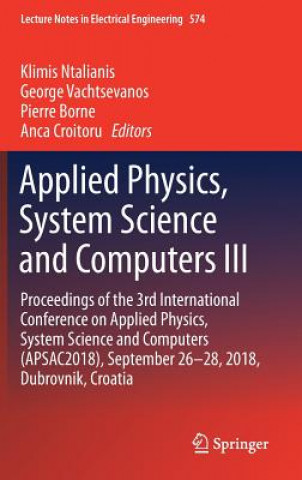 Applied Physics, System Science and Computers III