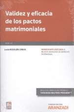 VALIDEZ Y EFICACIA DE LOS PACTOS MATRIMONIALES (DÚO)