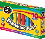 Plastelina AS 10 kolorów