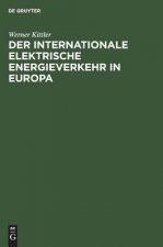 internationale elektrische Energieverkehr in Europa