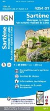 Sart?ne Montagne de Cagna. Parc naturel régional de Corse 1 : 25 000