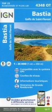 Bastia Golfe de Saint-Florent 1 : 25 000