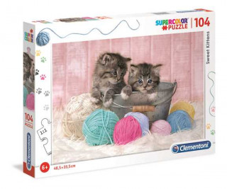 Puzzle Supercolor Sweet Kittens 104