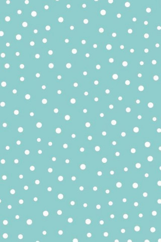 Trendy Polka Dots Design Notebook: Dot Grid Journal 6 X 9
