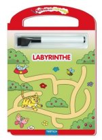Trötsch Labyrinthe Schreib und Wisch Weg mit Stift