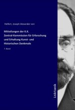 Mitteilungen der K.K. Zentral-Kommission für Erforschung und Erhaltung Kunst- und Historischen Denkmale