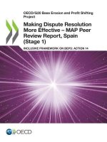 Making dispute resolution more effective - MAP peer review report, Spain (stage 1)