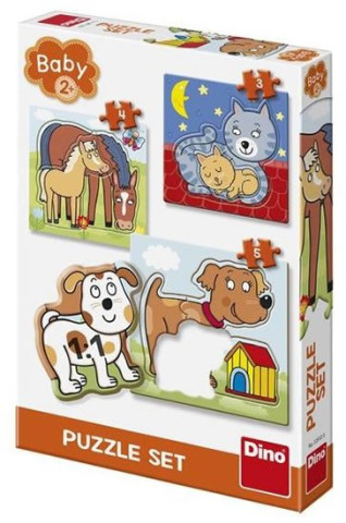 Baby Puzzle SET Zvířátka