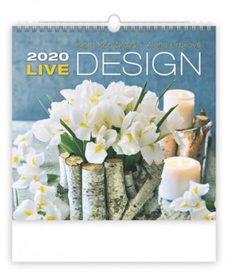 Live Design - nástěnný kalendář 2020