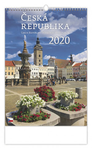 Česká republika/Czech Rupublic/Tschechische Republik - nástěnný kalendář 2020