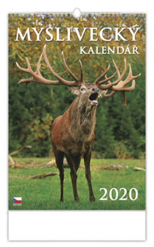 Myslivecký kalendář - nástěnný kalendář 2020