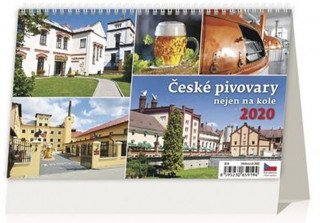 České pivovary nejen na kole - stolní kalendář 2020