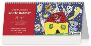 Děti malují pro Konto Bariéry - stolní kalendář 2020