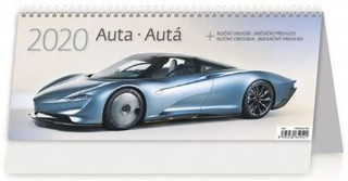 Auta/Autá - stolní kalendář 2020