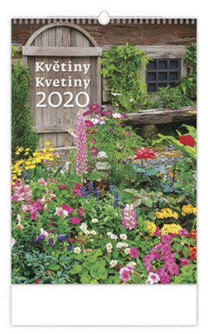 Květiny/Kvetiny - nástěnný kalendář 2020