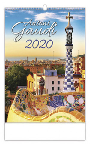 Antoni Gaudí - nástěnný kalendář 2020