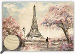 Obraz dřevěný: Eiffel Tower, 485 x 340